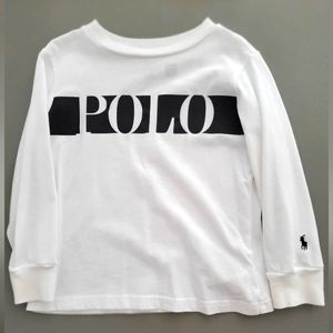 Polo Ralph Lauren White 4T